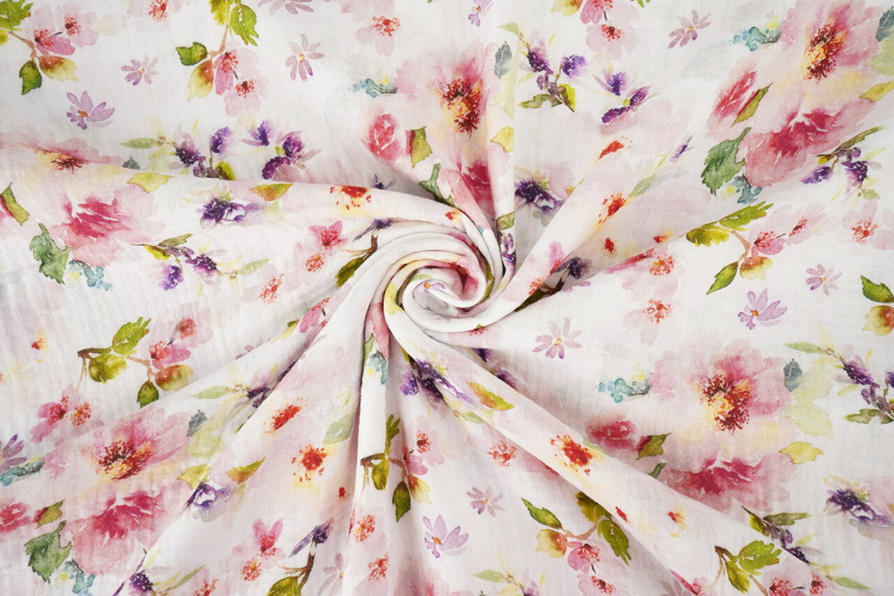 Double Gauze Flowers Heidi