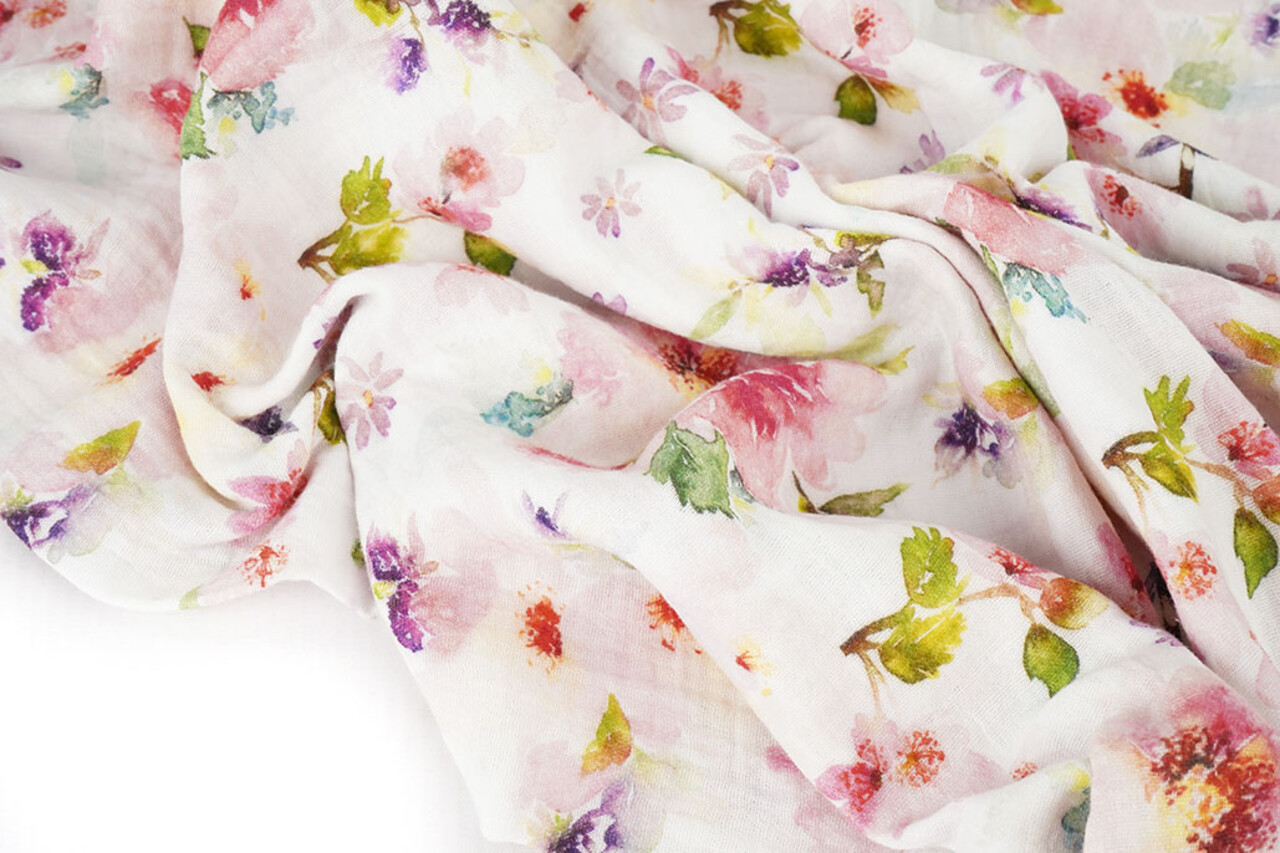 Double Gauze Flowers Heidi