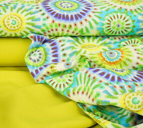 Stretch Cotone Bowien Verde Stretch Cotone Bowien Verde
