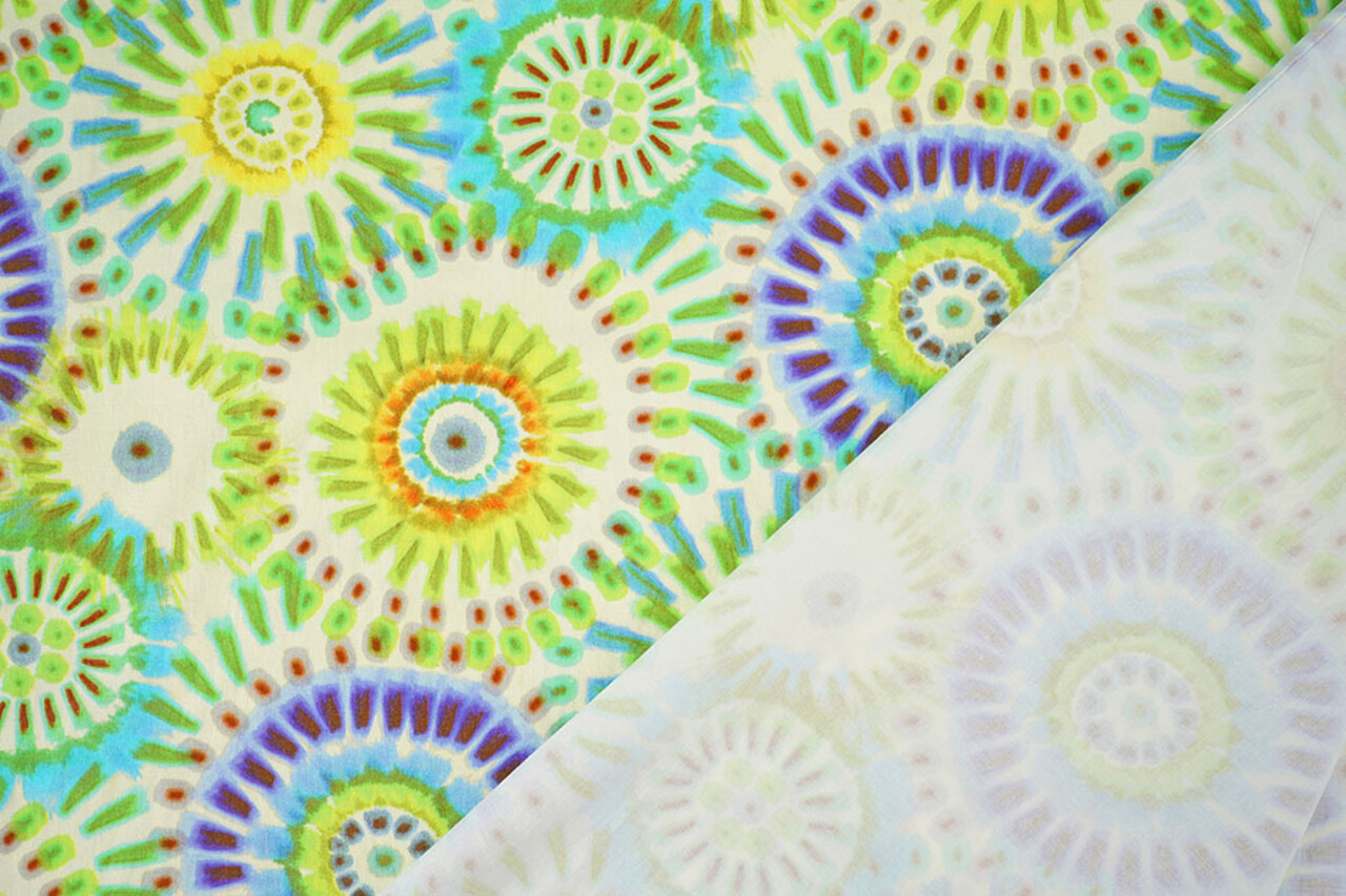 Stretch Katoen Bowien Groen