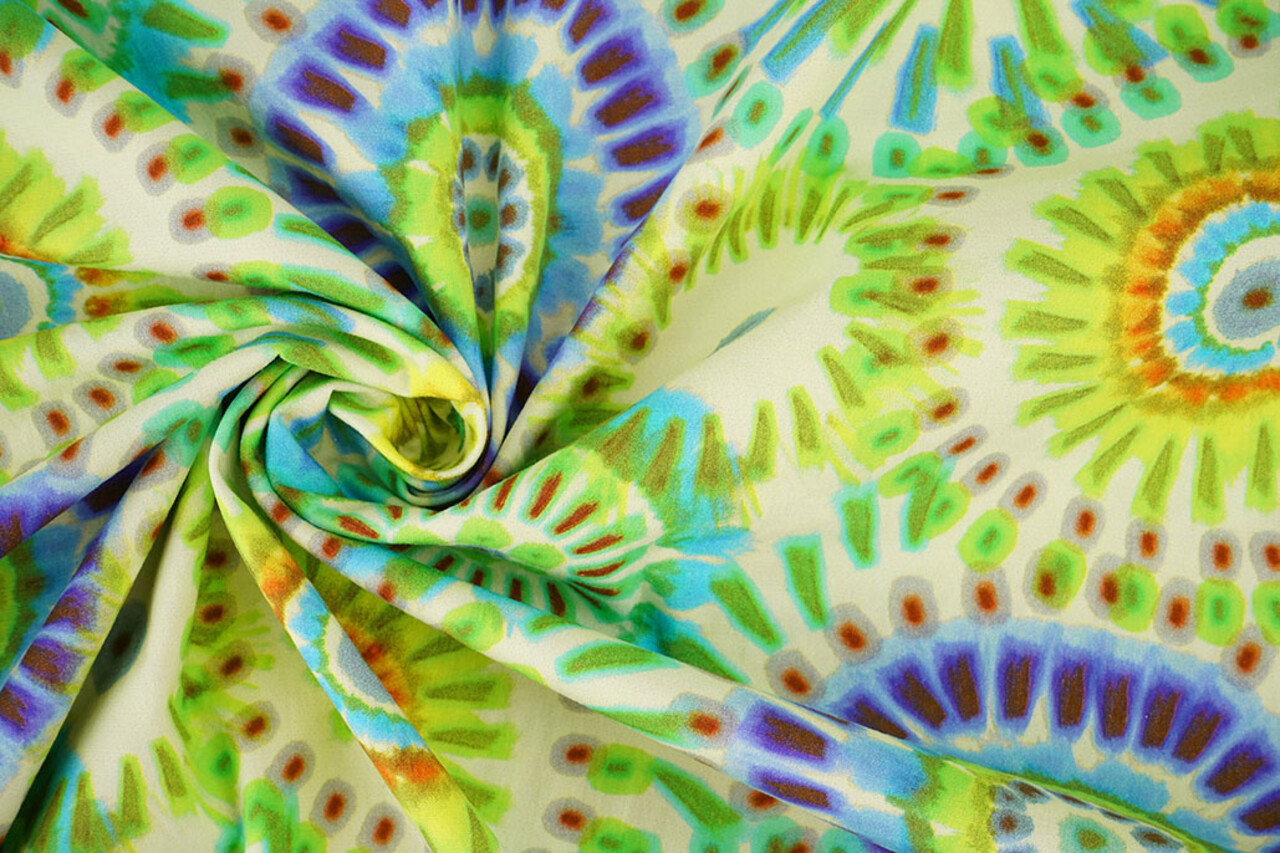 Stretch Cotton Bowien Green