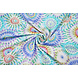 Stretch Coton Bowien Lilas Bleu Stretch Coton Bowien Lilas Bleu