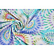 Stretch Cotone Bowien Lilla Blu