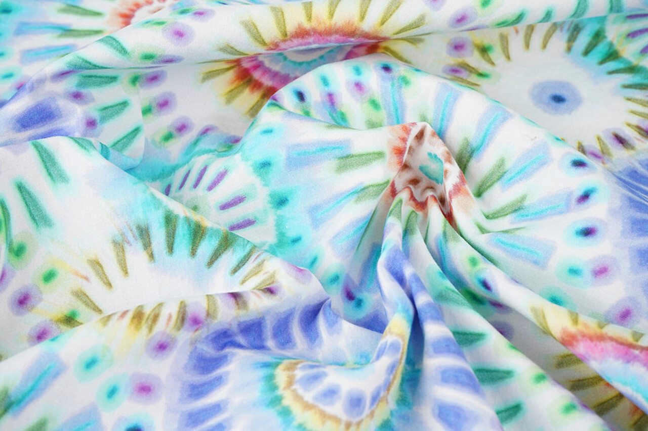 Stretch Cotton Bowien Lilac Blue