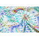 Stretch Coton Bowien Lilas Bleu Stretch Coton Bowien Lilas Bleu