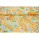 Baumwoll-Stretch Ceylin Orange Grün