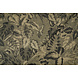 Viscose Jacquard Vintage Palm Leaves Army Groen