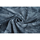 Viscosa Jacquard Vintage Palmera Hojas Denim Azul Viscosa Jacquard Vintage Palmera Hojas Denim Azul