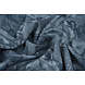 Viscosa Jacquard Vintage Palm Leaves Blu Denim Viscosa Jacquard Vintage Palm Leaves Blu Denim