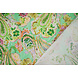 Stretch Coton Ceylin Vert d’Eau - Rose Stretch Coton Ceylin Vert d’Eau - Rose