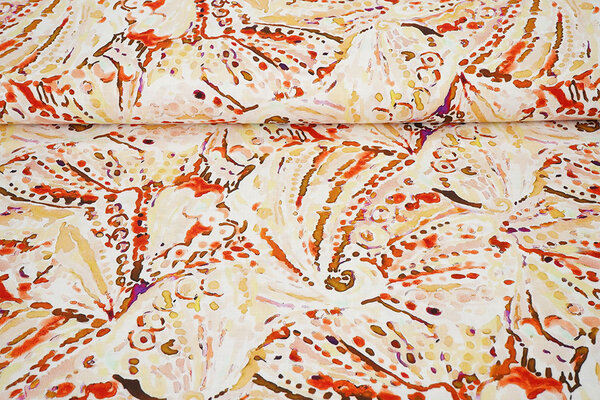 Linenlook Viscose Stretch Cilia Multi 2