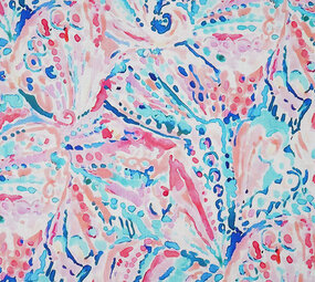 Effetto Lino Viscosa Stretch Cilia Multicolore 3