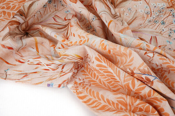 Linenlook Viscose Stretch Denise Salmon