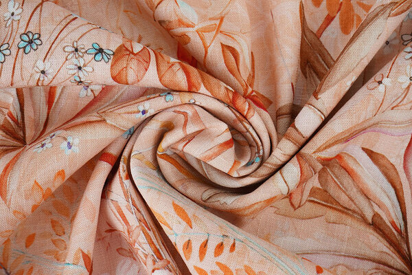 Linenlook Viscose Stretch Denise Salmon