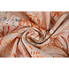 Effetto Lino Viscosa Stretch Denise Salmone Effetto Lino Viscosa Stretch Denise Salmone