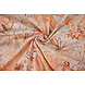 Effetto Lino Viscosa Stretch Denise Salmone Effetto Lino Viscosa Stretch Denise Salmone