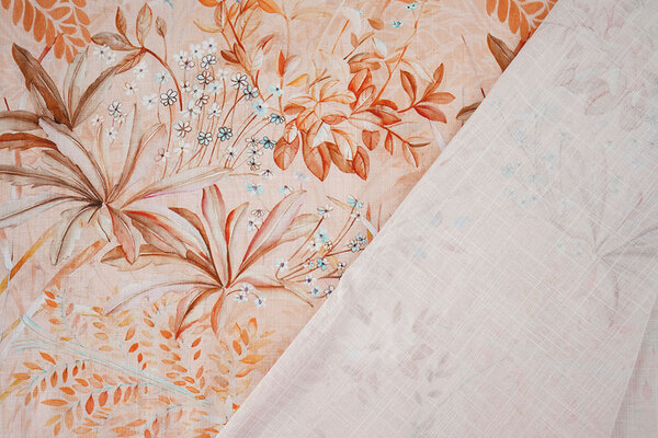 Linenlook Viscose Stretch Denise Salmon