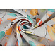 Lino Cotone Fiori e Foglie Carla Lino Cotone Fiori e Foglie Carla