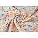 Lino Cotone Fiori e Foglie Linda Lino Cotone Fiori e Foglie Linda