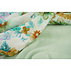 Viscosa Lino Fiori Dionne Verde Viscosa Lino Fiori Dionne Verde