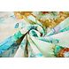 Viscosa Lino Flores Dionne Verde Viscosa Lino Flores Dionne Verde