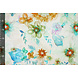 Viscose Lin Fleurs Dionne Vert