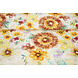 Viscose Linen Flowers Dionne Yellow