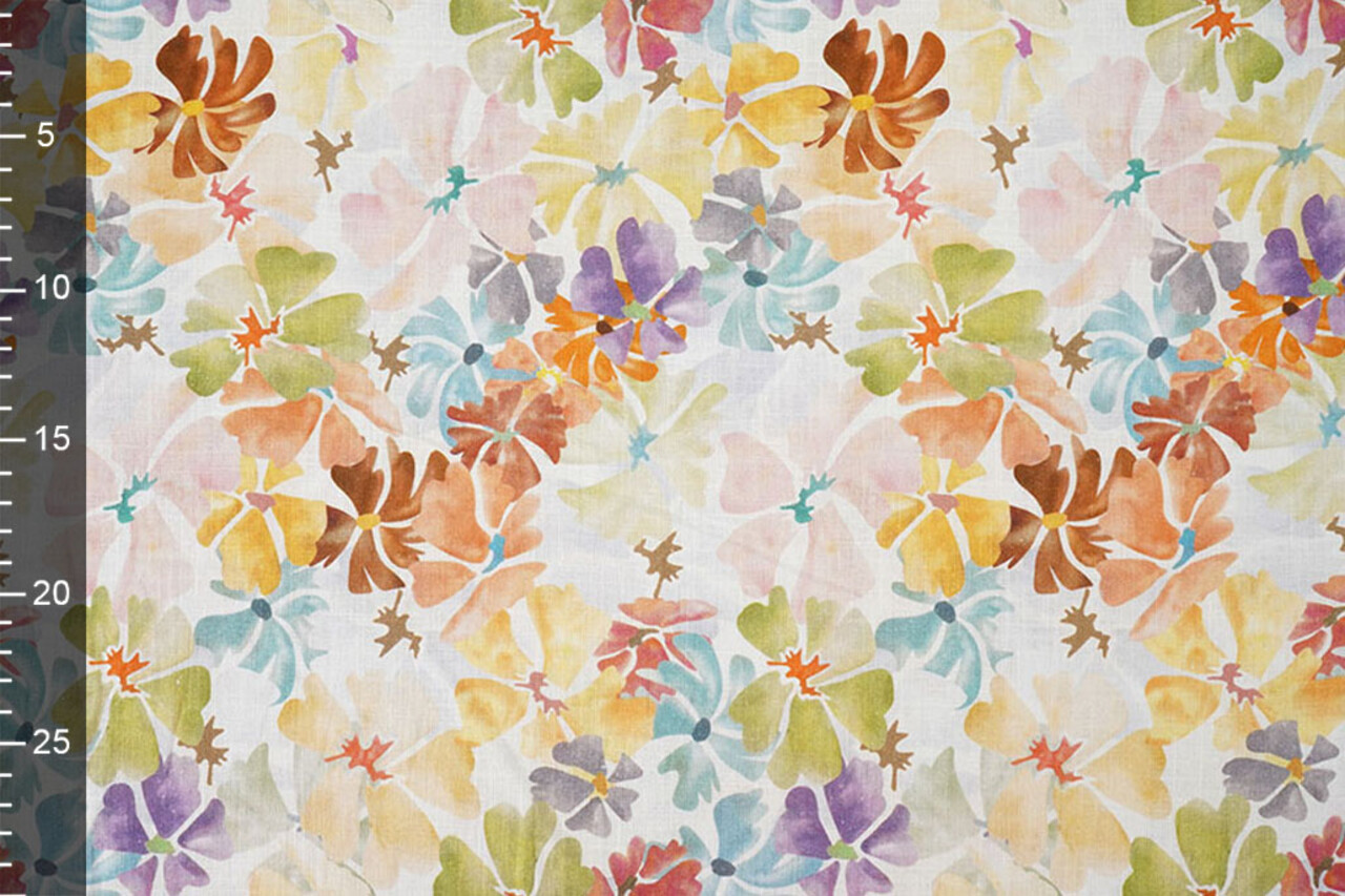 Linen Cotton Flowers Gwen