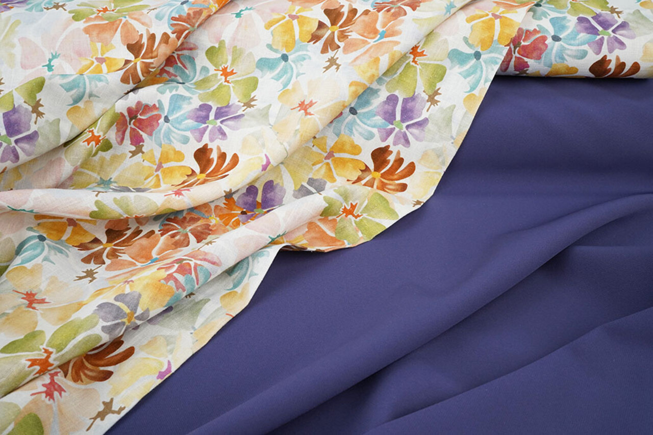 Linen Cotton Flowers Gwen