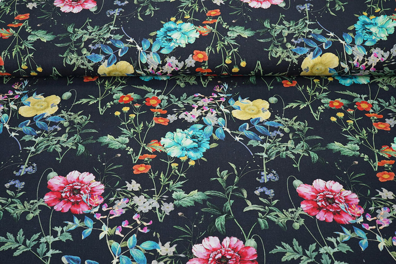 Linen Cotton Flowers Hetty