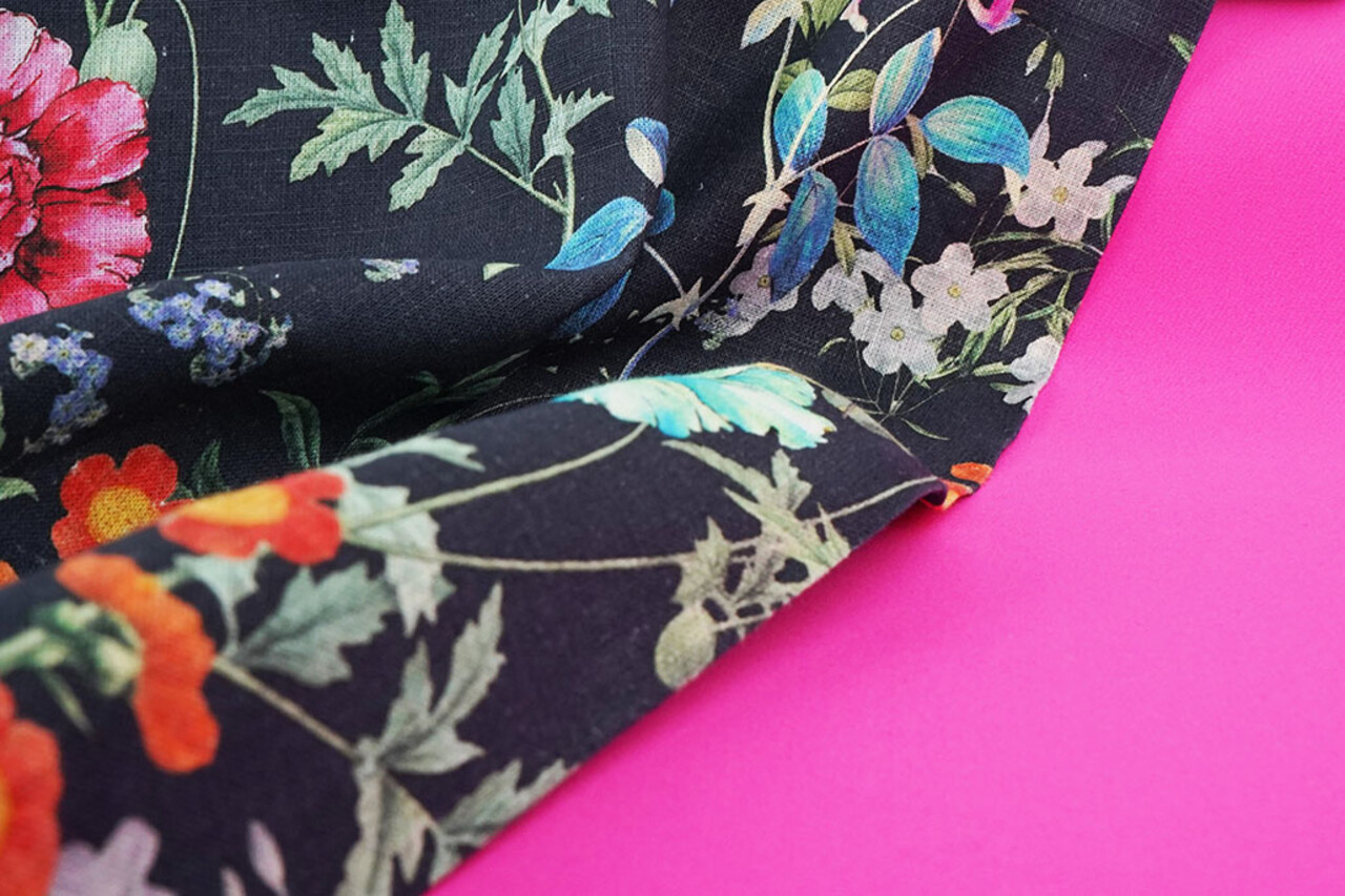 Linen Cotton Flowers Hetty