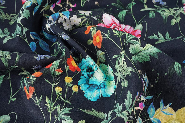 Linen Cotton Flowers Hetty