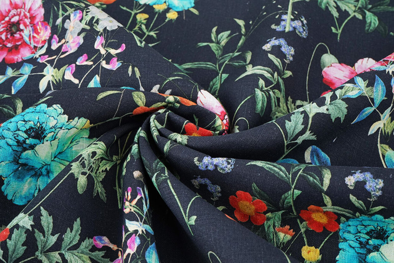 Linen Cotton Flowers Hetty