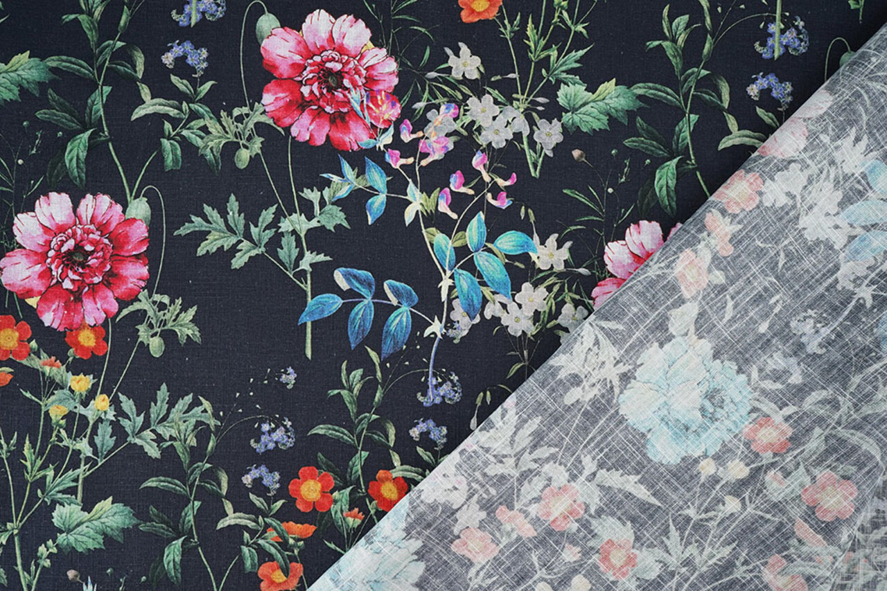 Linen Cotton Flowers Hetty