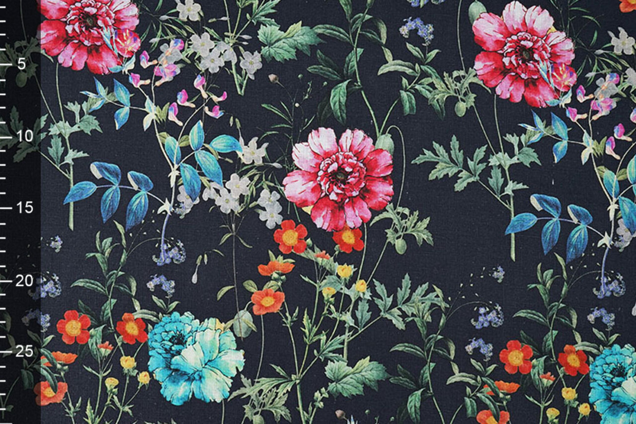 Linen Cotton Flowers Hetty