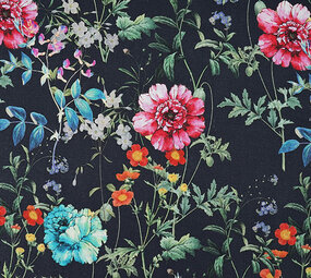 Leinen Baumwolle Blumen Hetty