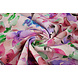 Lino Cotone Babette Rosa - Verde Lino Cotone Babette Rosa - Verde