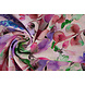 Lino Cotone Babette Rosa - Verde Lino Cotone Babette Rosa - Verde