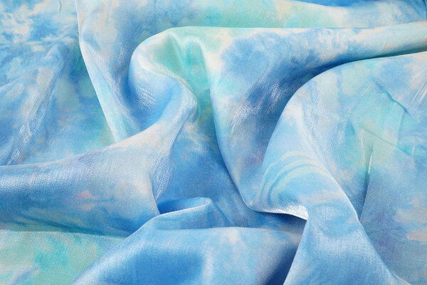 Silky Viscose Hayley Blauw