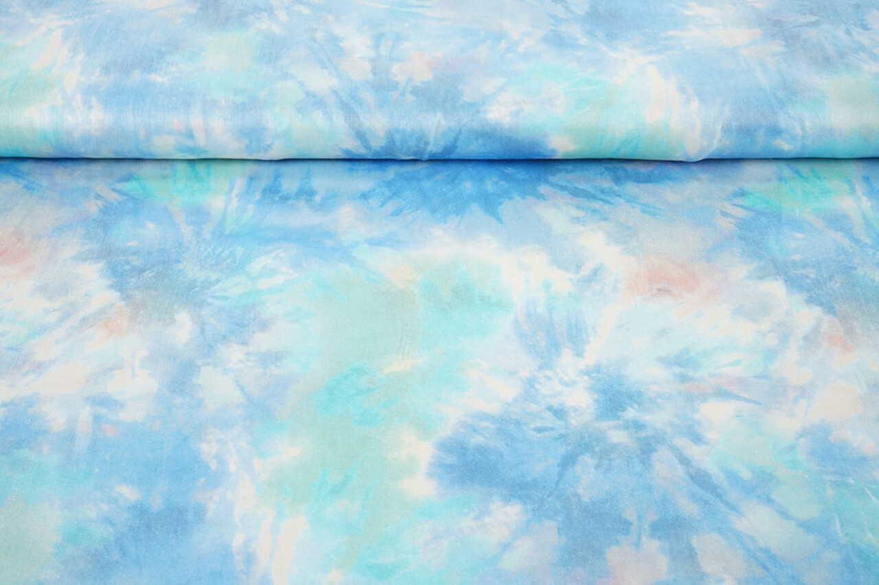 Silky Viskose Hayley Blau