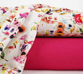 Viscose Jersey Bloemen Nancy