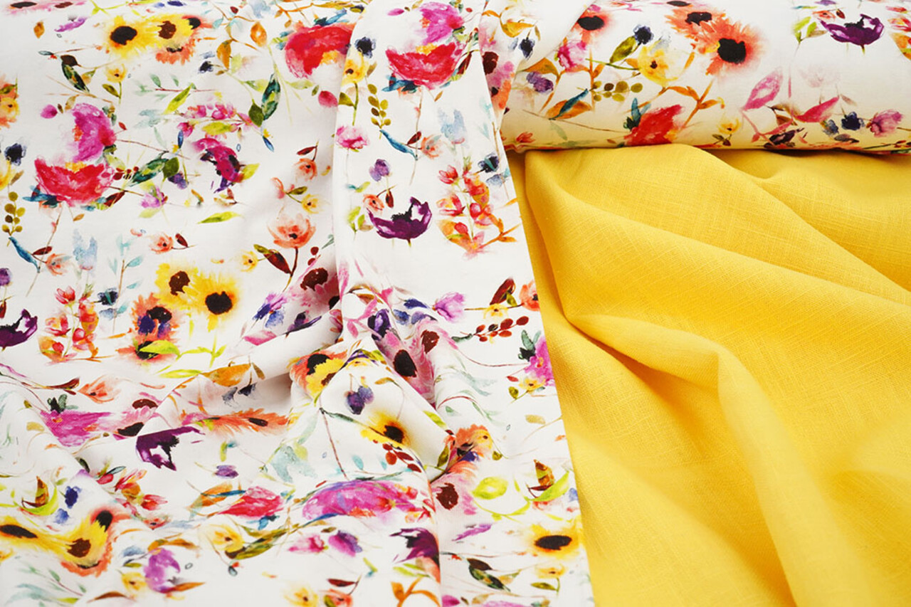 Viscose Jersey Bloemen Nancy