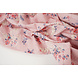 Cotone Ricamato Fiori Nola Rosa Cotone Ricamato Fiori Nola Rosa