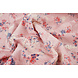 Algodón Bordado Flores Nola Rosa