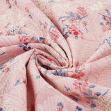 Embroidery Cotton Flowers Nola Pink