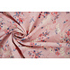Cotone Ricamato Fiori Nola Rosa Cotone Ricamato Fiori Nola Rosa