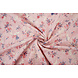 Coton Brodé Fleurs Nola Rose Coton Brodé Fleurs Nola Rose