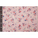 Cotone Ricamato Fiori Nola Rosa Cotone Ricamato Fiori Nola Rosa