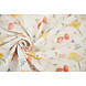 Cotone Ricamato Fiori Ruth Crema Cotone Ricamato Fiori Ruth Crema