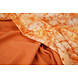 Di Cotone Jacquard Voile Arancione